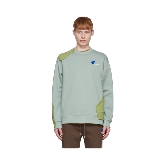 ADER error Green Tran Sweatshirt size A1 - Picture 13 of 16